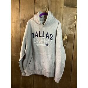 G-III 4Her by Carl Banks Dallas Cowboys Women’s Gray Hoodie Size Large